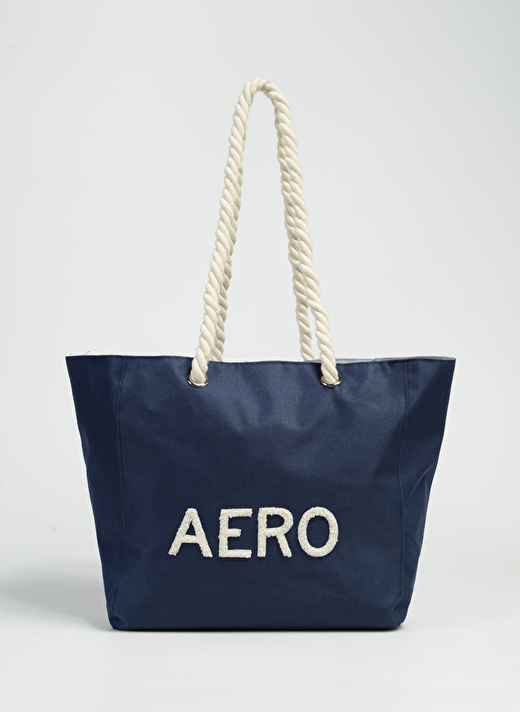 Aeropostale Lacivert Kadın 50x28x15 Plaj Çantası PUNCH-ACIRE  1