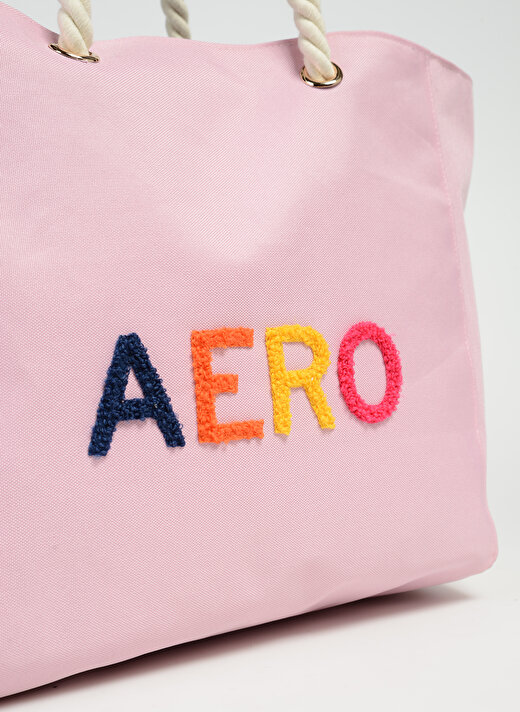 Aeropostale Pembe Kadın 50x28x15 Plaj Çantası PUNCH-ACIRE  4