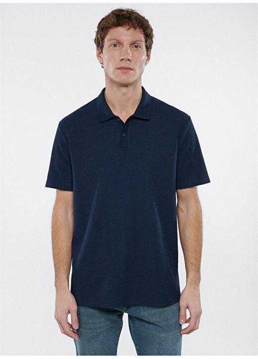 Mavi Düz Lacivert Erkek Polo T-Shirt M0611399-70490_POLO TİŞÖRT 3