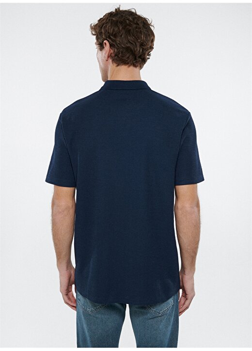 Mavi Düz Lacivert Erkek Polo T-Shirt M0611399-70490_POLO TİŞÖRT 4