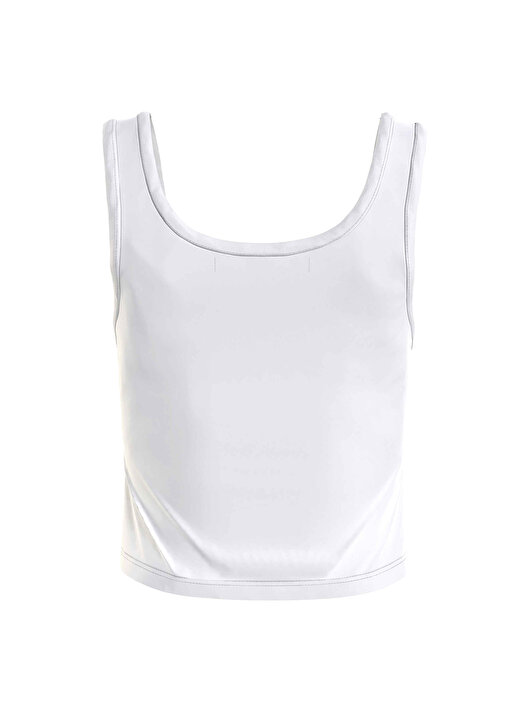 Calvin Klein Jeans Beyaz Kadın Bisiklet Yaka Kolsuz T-Shirts J20J221064YAF  2