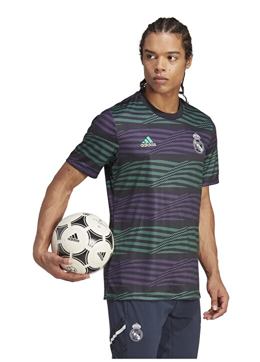 Adidas Siyah Erkek Real Madrid Forma HT8799 REAL PRESHI 2