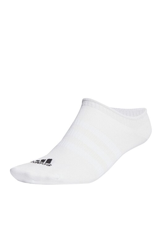 Adidas Beyaz - Siyah Unisex 3Lü Spor Çorap HT3463 T SPW NS 3P 1