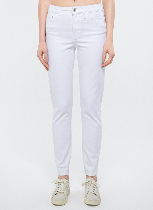 Mavi CINDY White  Beyaz Kadın Denim Pantolon M100277-81362 4