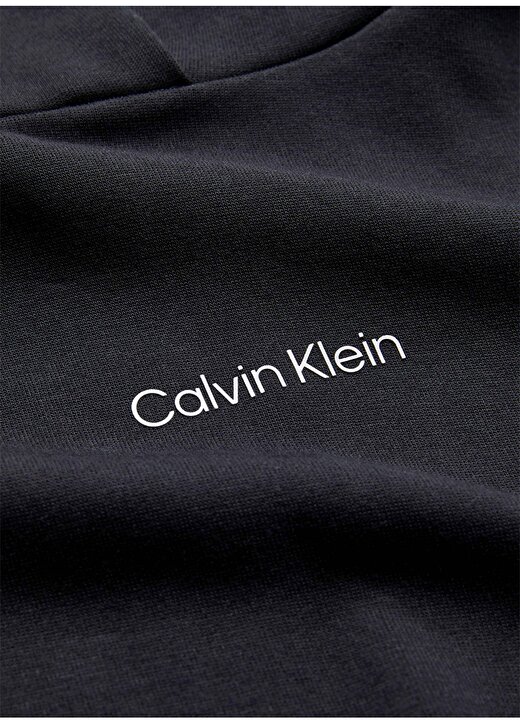 Calvin Klein Bisiklet Yaka Siyah Kadın Sweatshırt K20K205452BEH 3
