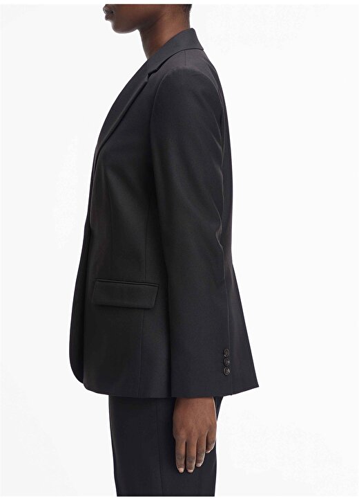 Calvin Klein Normal Siyah Kadın Ceket K20K205187BEH 3