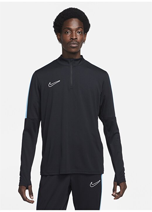 Nike Dik Yaka Siyah Erkek Sweatshırt DX4294-011 M NK DF ACD23 DRIL TOP B 2