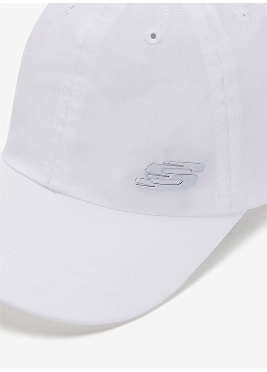 Skechers Beyaz Unisex Şapka S231481-100 M Summer Acc Cap Cap 4