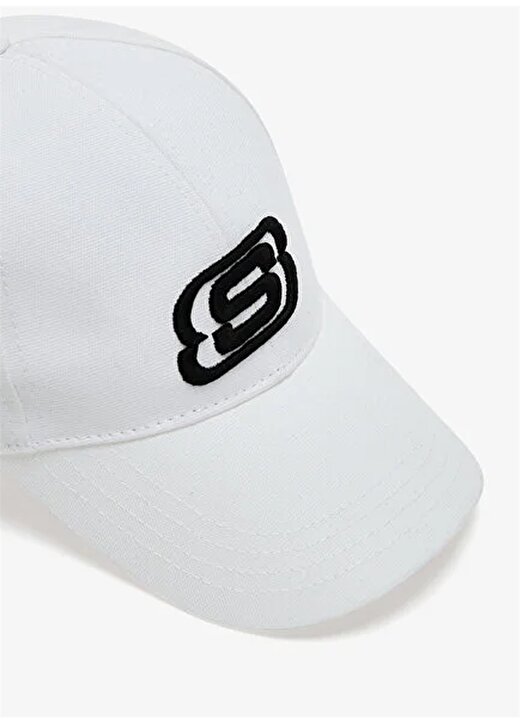 Skechers Beyaz Unisex Şapka S201207-102 Summer Acc U Cap Cap 4