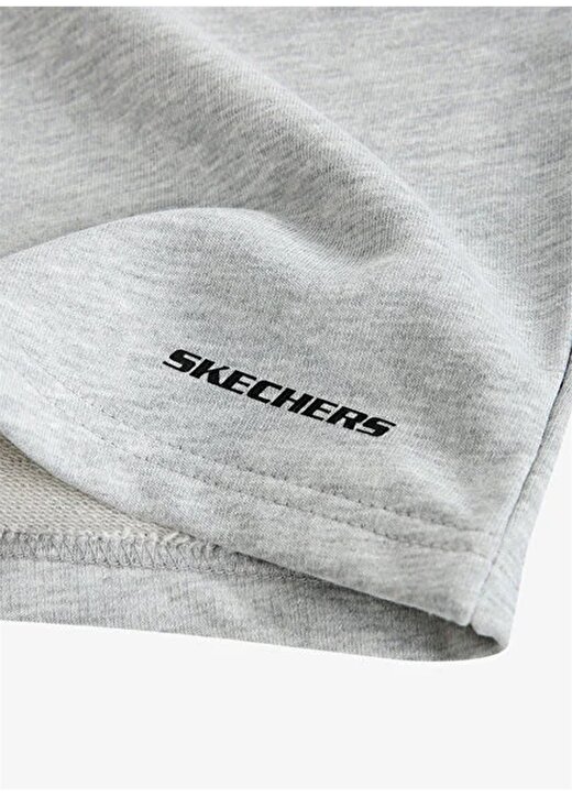 Skechers Normal Gri Erkek Şort S212269-036 M New Basics Short 3