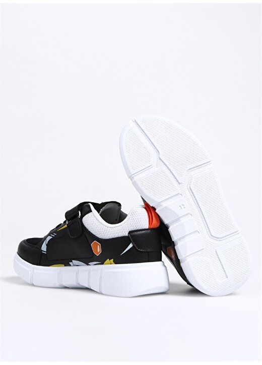 Slazenger Siyah - Beyaz Erkek Çocuk Yürüyüş Ayakkabısı SA13LF021-510KEPA 4
