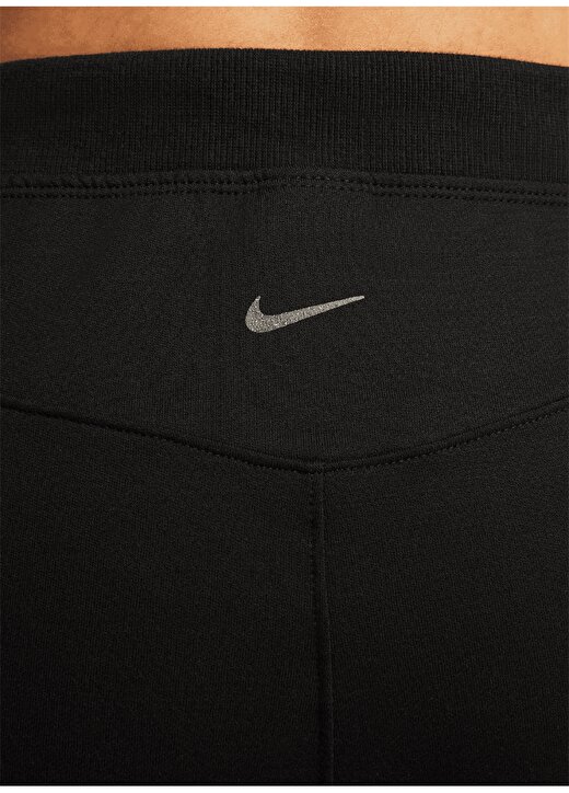 Nike Dar Siyah Kadın Eşofman Altı DN0936-010 W NY LUXE FLC JOGGER 7/8 4