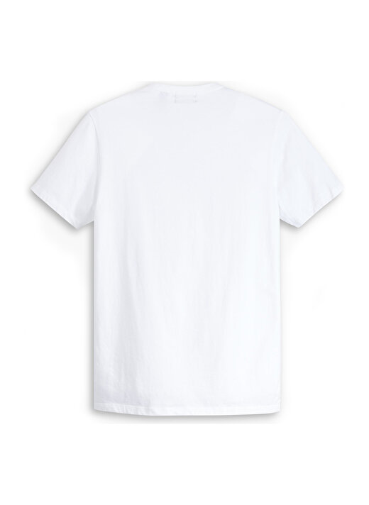 Dockers Bisiklet Yaka Beyaz Erkek T-Shirt A1103-0167 4