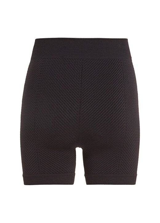 Calvin Klein Siyah Kadın Tayt 00GWS3L701 WO - Seamless Knit Short 2