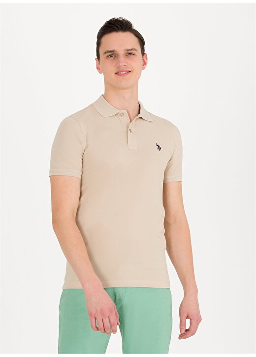 U.S. Polo Assn. Taş Erkek Polo T-Shirt GTP04IY023 1