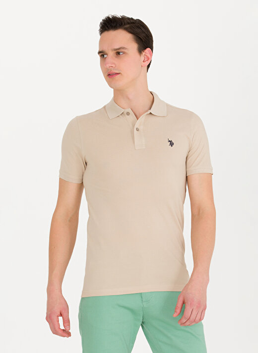 U.S. Polo Assn. Taş Erkek Polo T-Shirt GTP04IY023 3