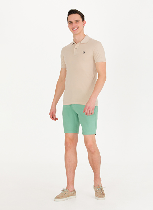 U.S. Polo Assn. Taş Erkek Polo T-Shirt GTP04IY023 4