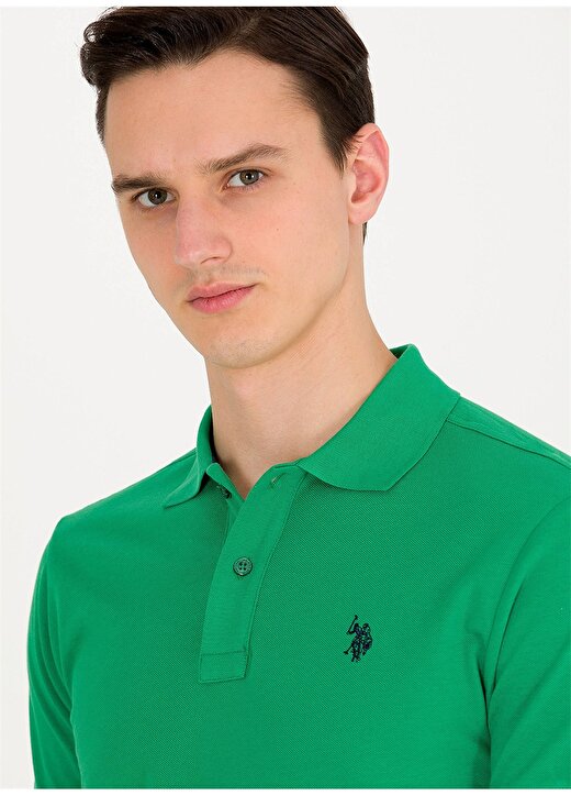 U.S. Polo Assn. Yeşil Erkek Polo T-Shirt GTP04IY023 1