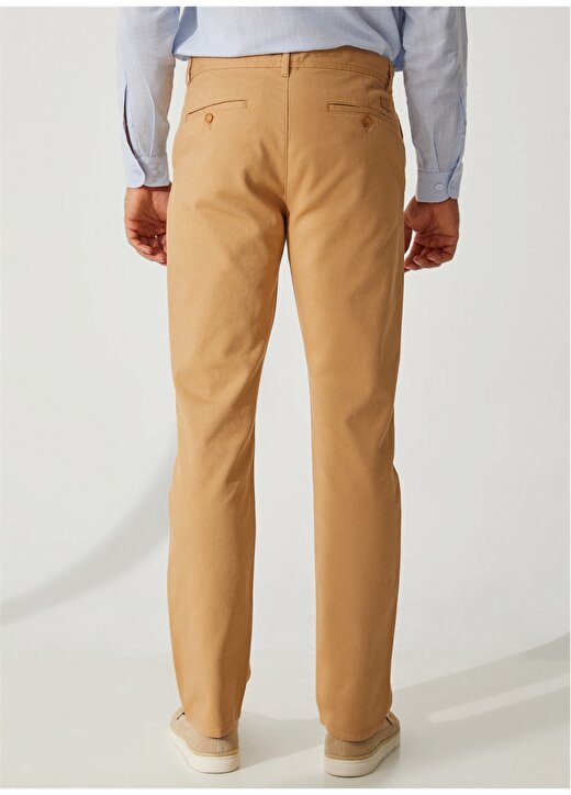 U.S. Polo Assn. Normal Bel Normal Paça Regular Fit Deve Tüyü Erkek Pantolon KENN23Y-REG 3