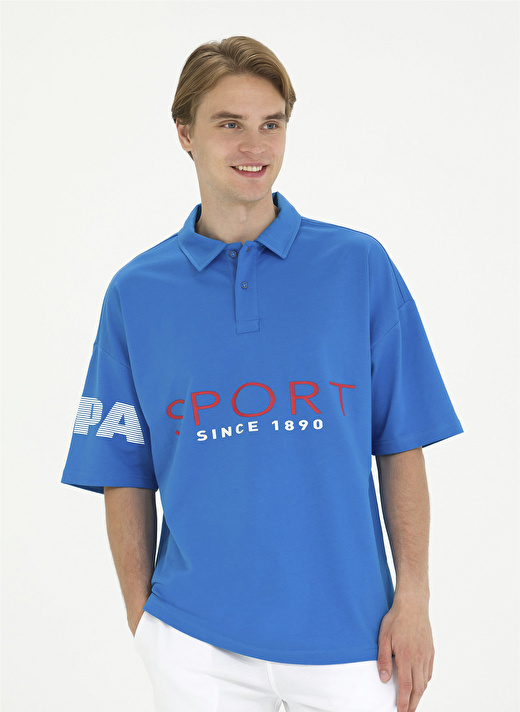 U.S. Polo Assn. Polo Yaka Saks Erkek T-Shirt RC-MOYA 1