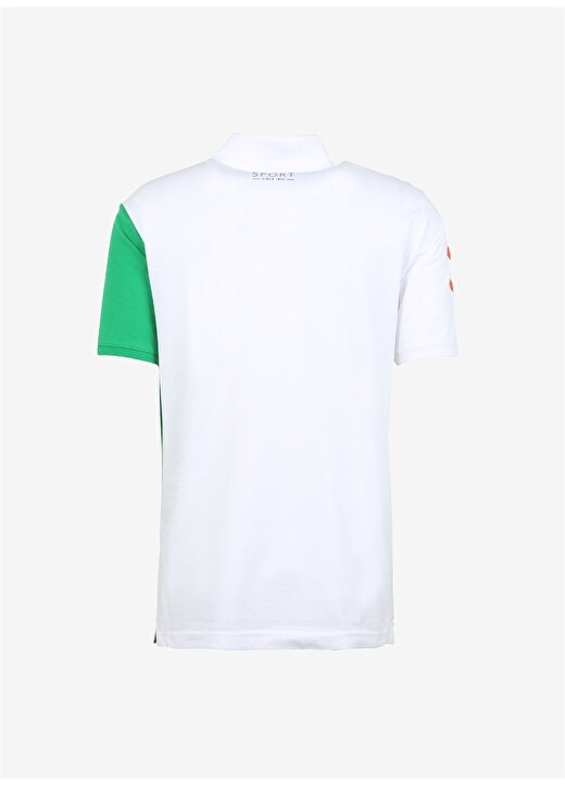 U.S. Polo Assn. Beyaz Erkek Polo T-Shirt T-SEGAN 2