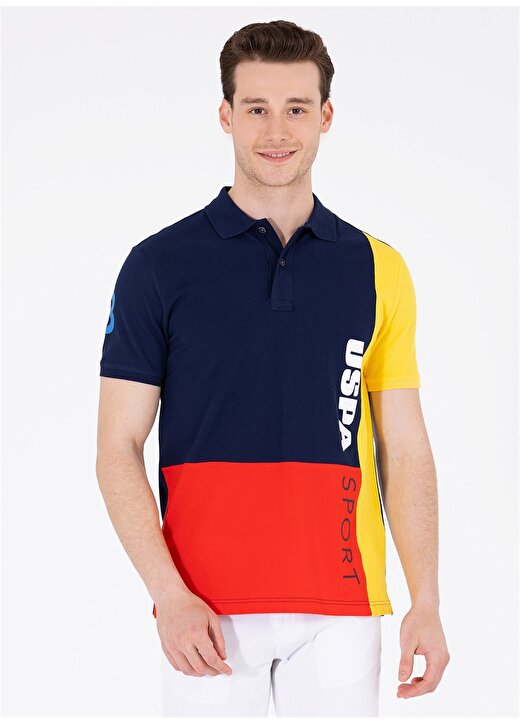 U.S. Polo Assn. Lacivert Erkek Polo T-Shirt T-SEGAN 1