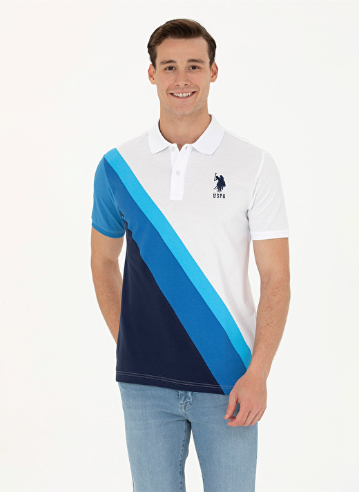 U.S. Polo Assn. Lacivert Erkek Polo T-Shirt T-NERGA 3