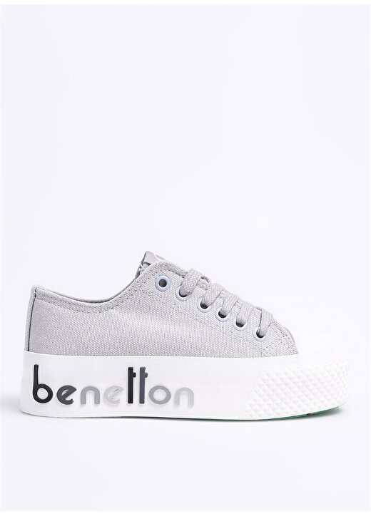 Benetton Gri Kadın Sneaker BN-30936 1