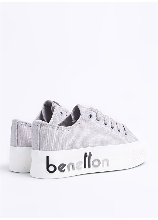 Benetton Gri Kadın Sneaker BN-30936 3