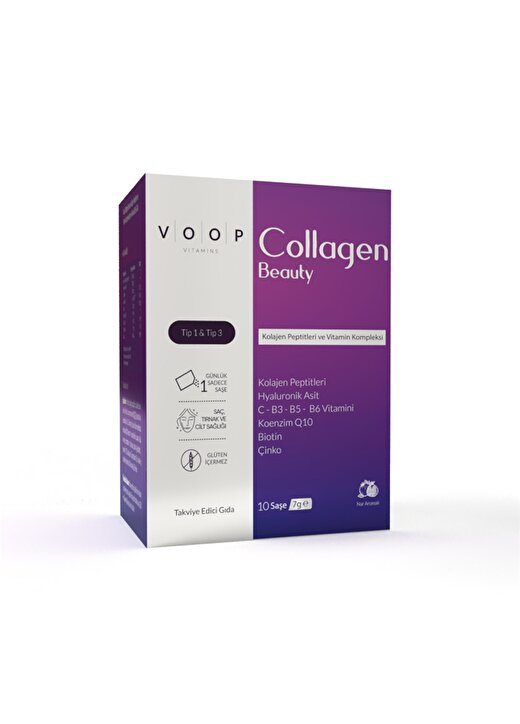 VOOP Collagen Beauty Kolajen 10 Saşe 1