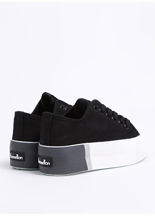 Benetton Siyah Kadın Sneaker BN-30941 3