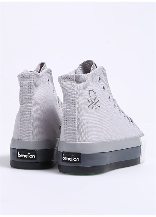Benetton Gri Kadın Sneaker BN-30944 3