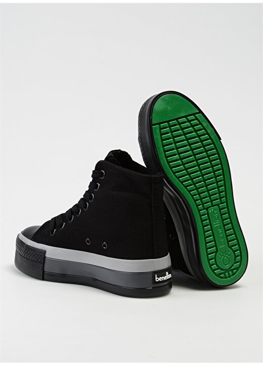 Benetton Siyah Kadın Sneaker BN-30944 4