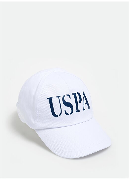 U.S. Polo Assn. Beyaz Erkek Çocuk Şapka DELLBOY-IY23 1