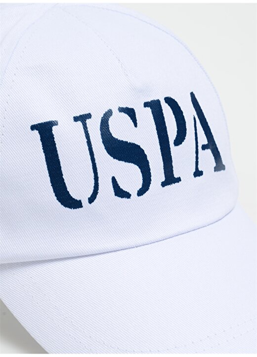 U.S. Polo Assn. Beyaz Erkek Çocuk Şapka DELLBOY-IY23 2