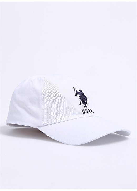 U.S. Polo Assn. Beyaz Erkek Çocuk Regular Fit Şapka PEDROKIDS-IY23 1