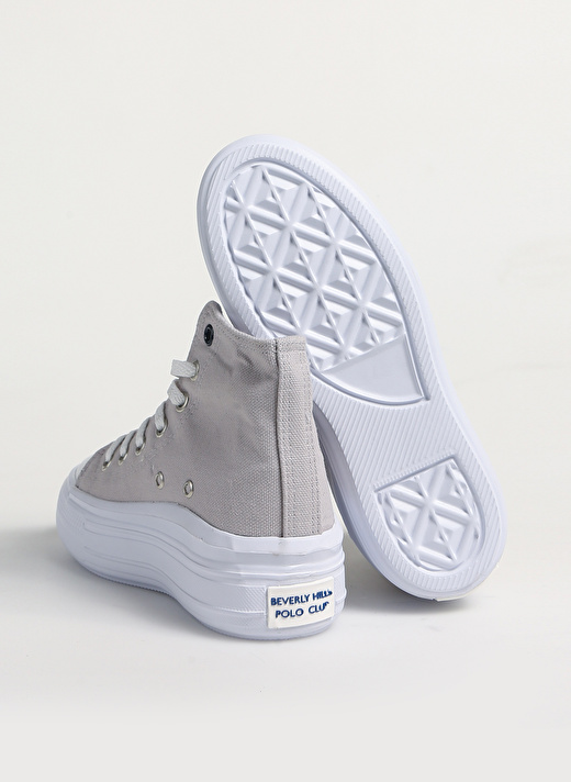 Beverly Hills Polo Club Gri Kadın Sneaker PO-30087  4