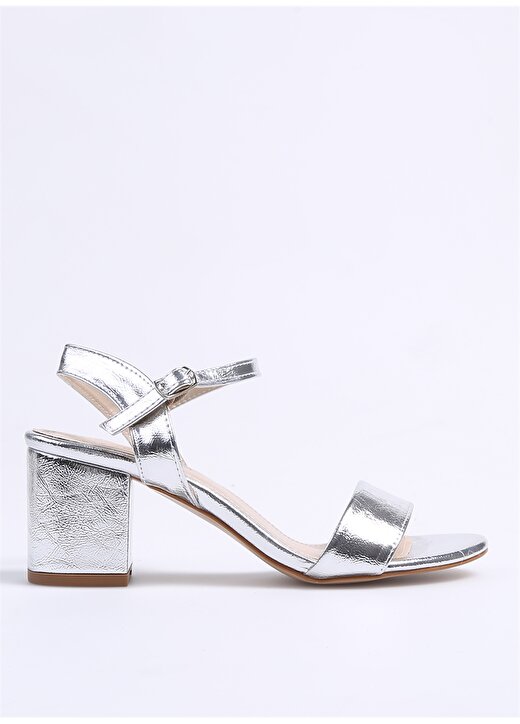 Pierre Cardin Gümüş Kadın Topuklu Ayakkabı PC-51863 1