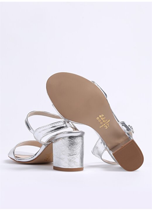 Pierre Cardin Gümüş Kadın Topuklu Ayakkabı PC-51863 4