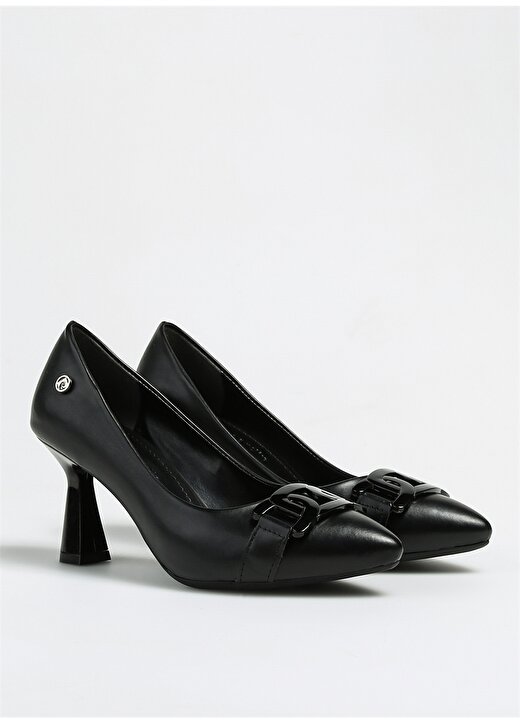 Pierre Cardin Siyah Kadın Topuklu Ayakkabı PC-52274 2
