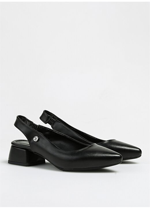 Pierre Cardin Siyah Kadın Topuklu Ayakkabı PC-52282 2