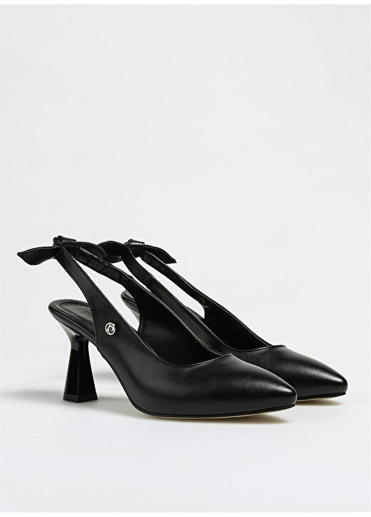 Pierre Cardin Siyah Kadın Topuklu Ayakkabı PC-52284 2