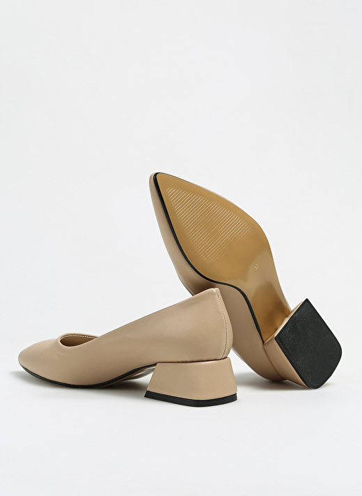 Pierre Cardin Bej Kadın Topuklu Ayakkabı PC-52009  4