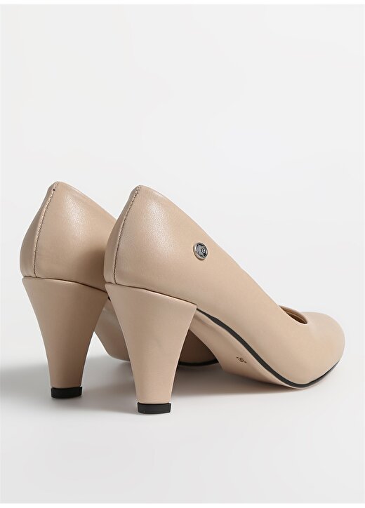 Pierre Cardin Bej Kadın Topuklu Ayakkabı PC-52228 3