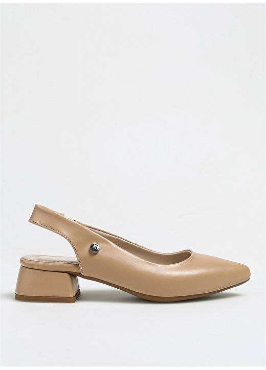 Pierre Cardin Bej Kadın Topuklu Ayakkabı PC-52282 1