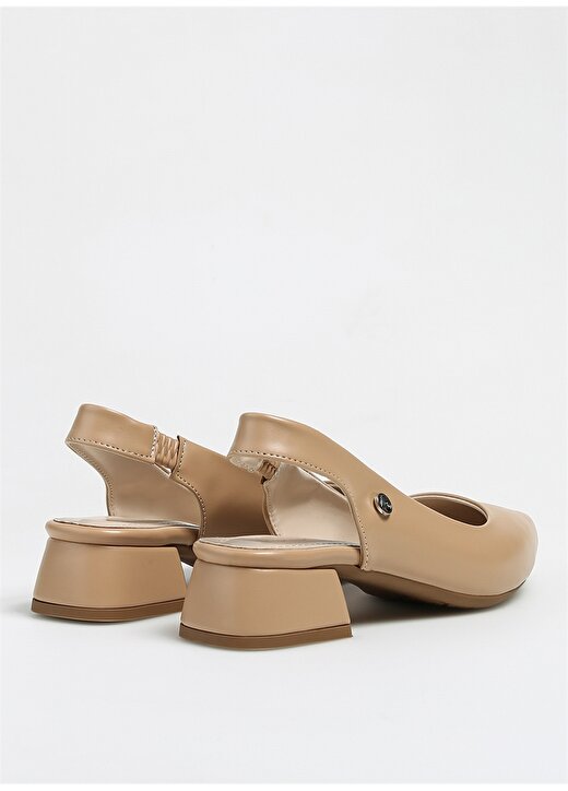 Pierre Cardin Bej Kadın Topuklu Ayakkabı PC-52282 3