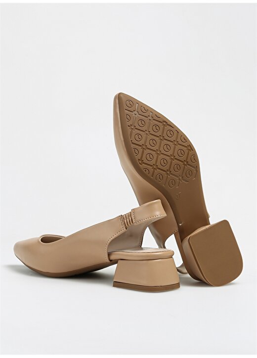 Pierre Cardin Bej Kadın Topuklu Ayakkabı PC-52282 4