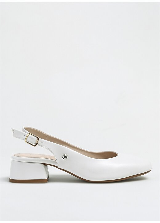 Pierre Cardin Beyaz Kadın Topuklu Ayakkabı PC-52272 1