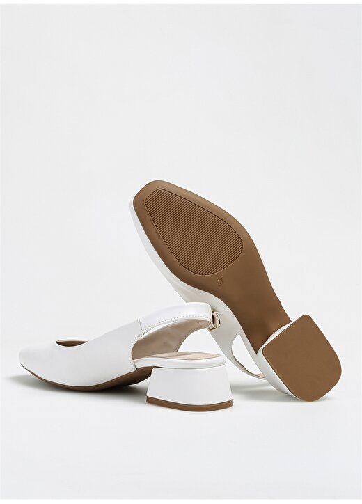 Pierre Cardin Beyaz Kadın Topuklu Ayakkabı PC-52272 3