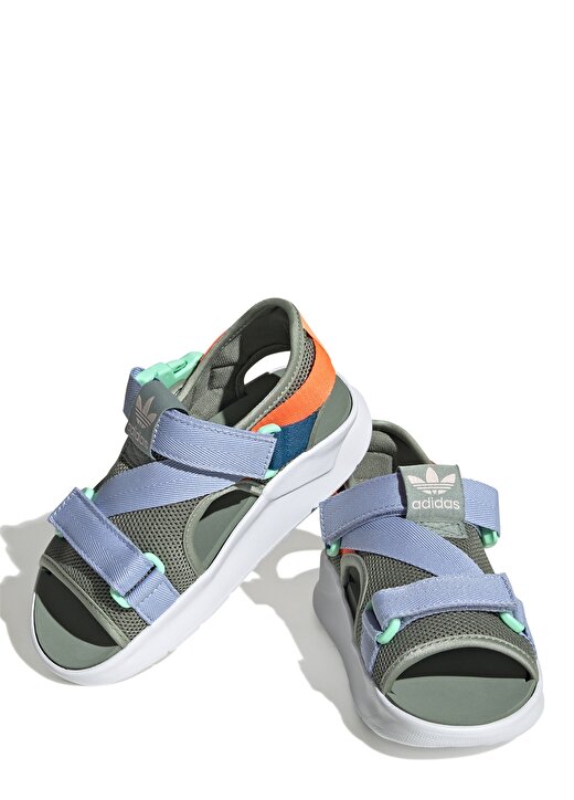 Adidas Mavi - Yeşil Erkek Çocuk Sandalet GW2156 360 SANDAL 3.0 C 3